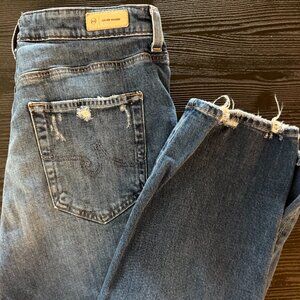 AG Saige High Rise Straight Leg Denim - Women's 30